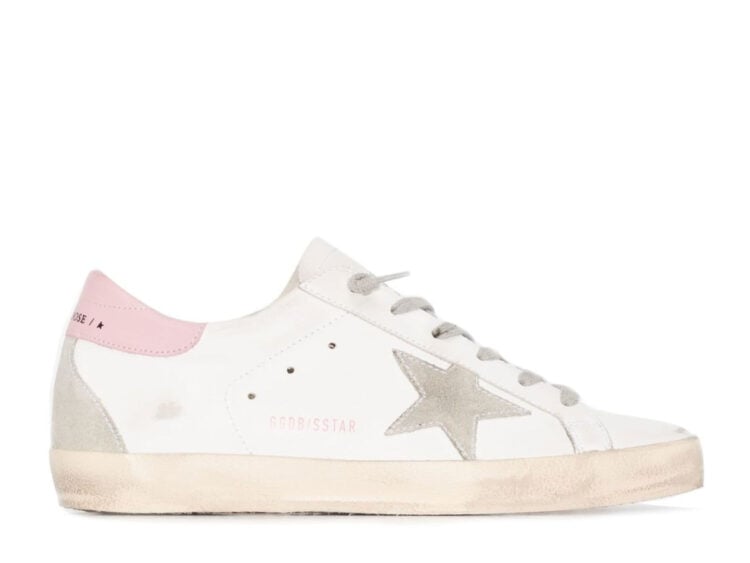 golden goose super star white light pink (w)