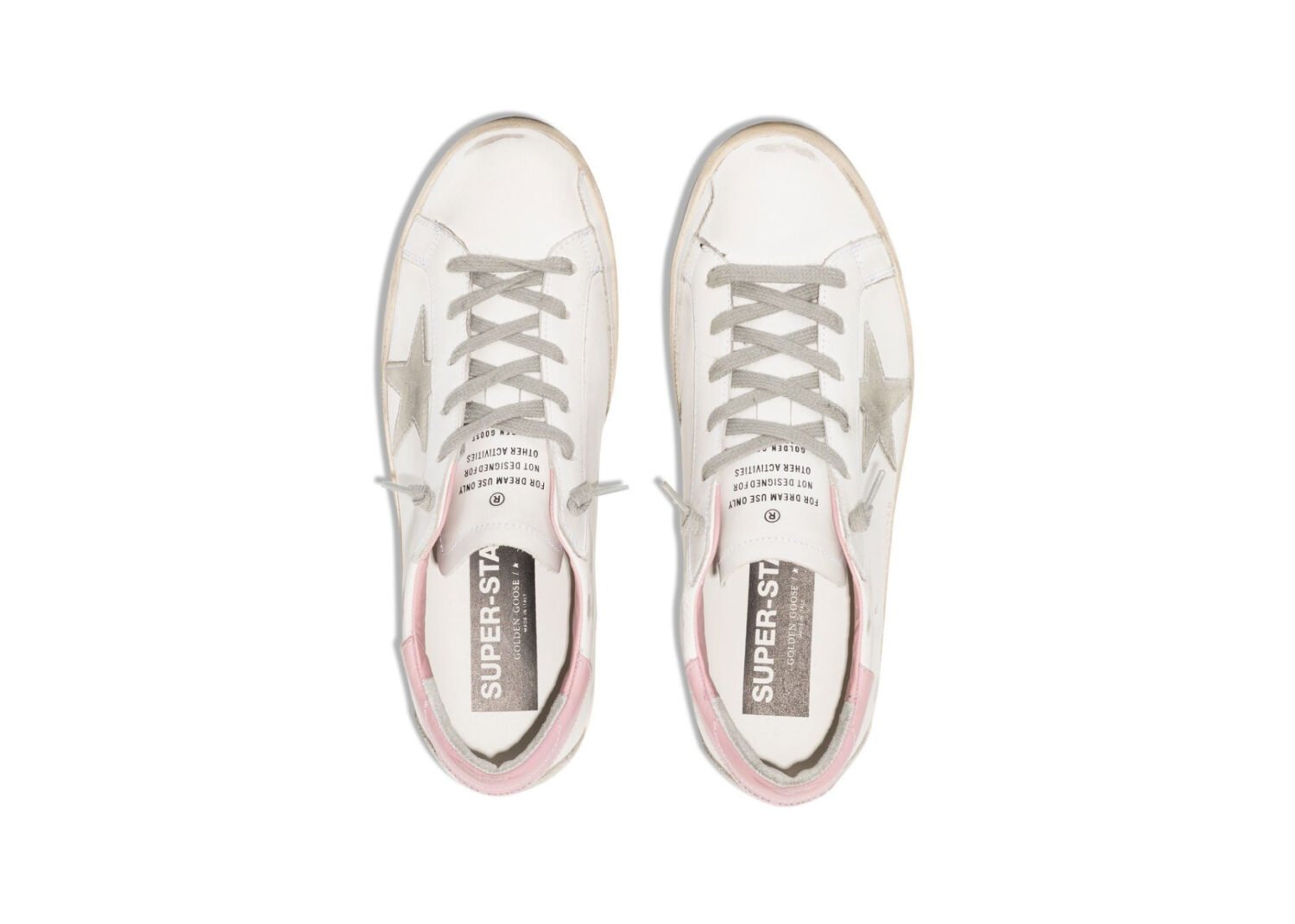 golden goose super star white light pink (w) 2