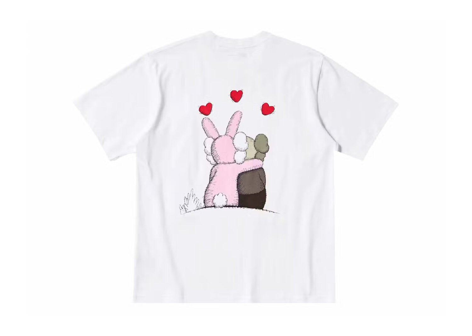 kaws x uniqlo warhol ut graphic 476350 t shirt white