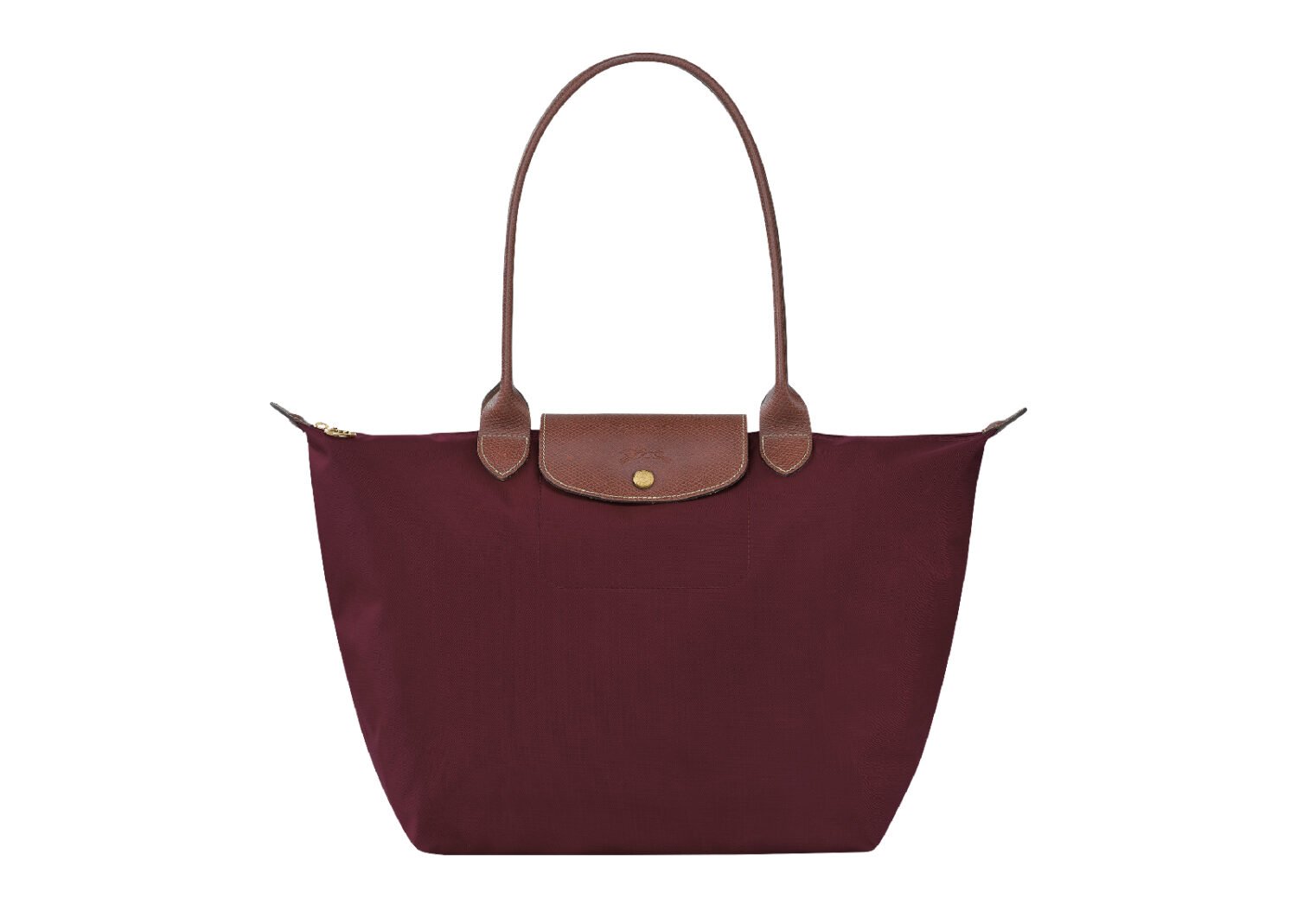 longchamp le pliage original large tote bag burgundy