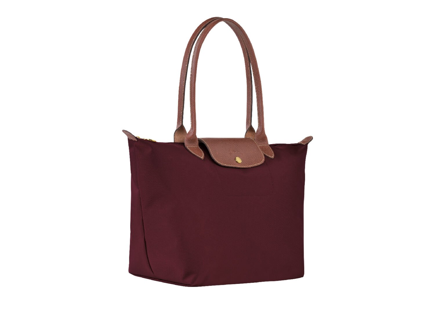 longchamp le pliage original large tote bag burgundy 3