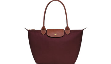 Longchamp Le Pliage Original Medium Tote Bag Burgundy