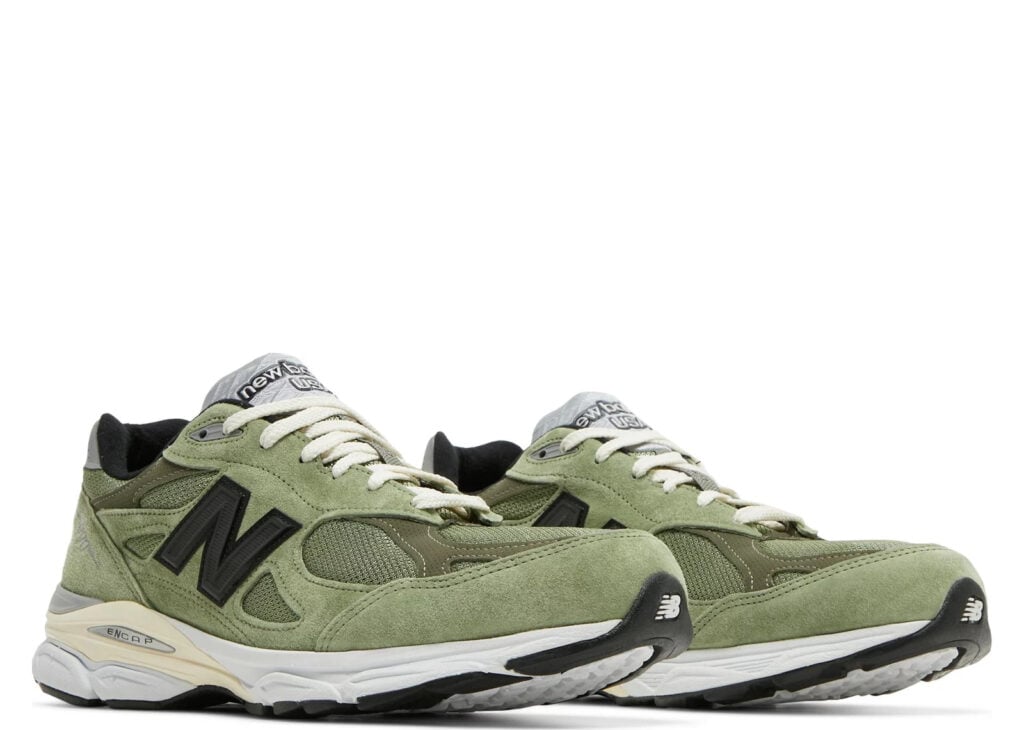 New Balance 990v3 MiUSA JJJJound Olive - M990JD3 | Sneaker Baker