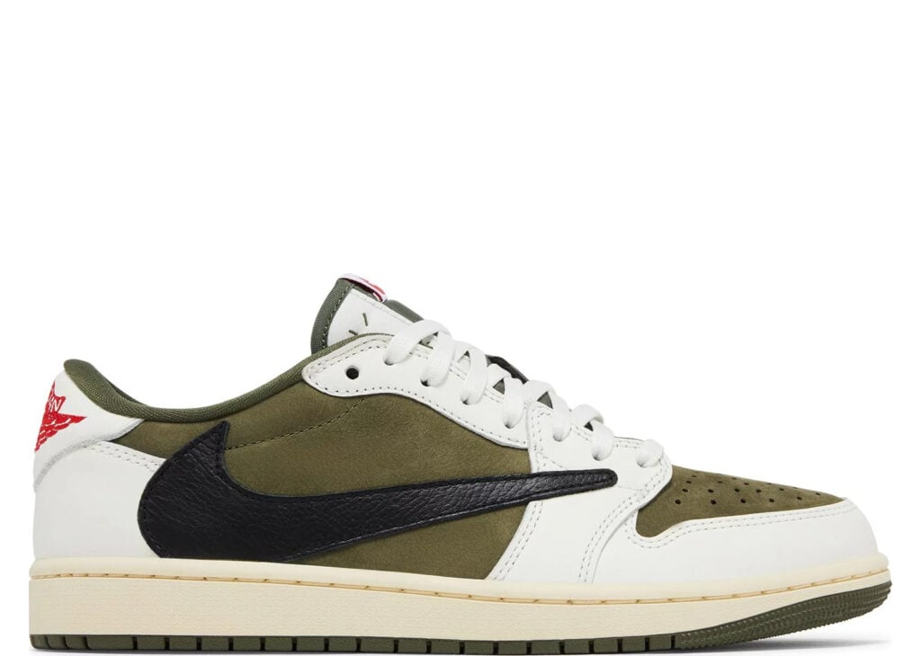 nike air jordan 1 retro low og sp travis scott medium olive