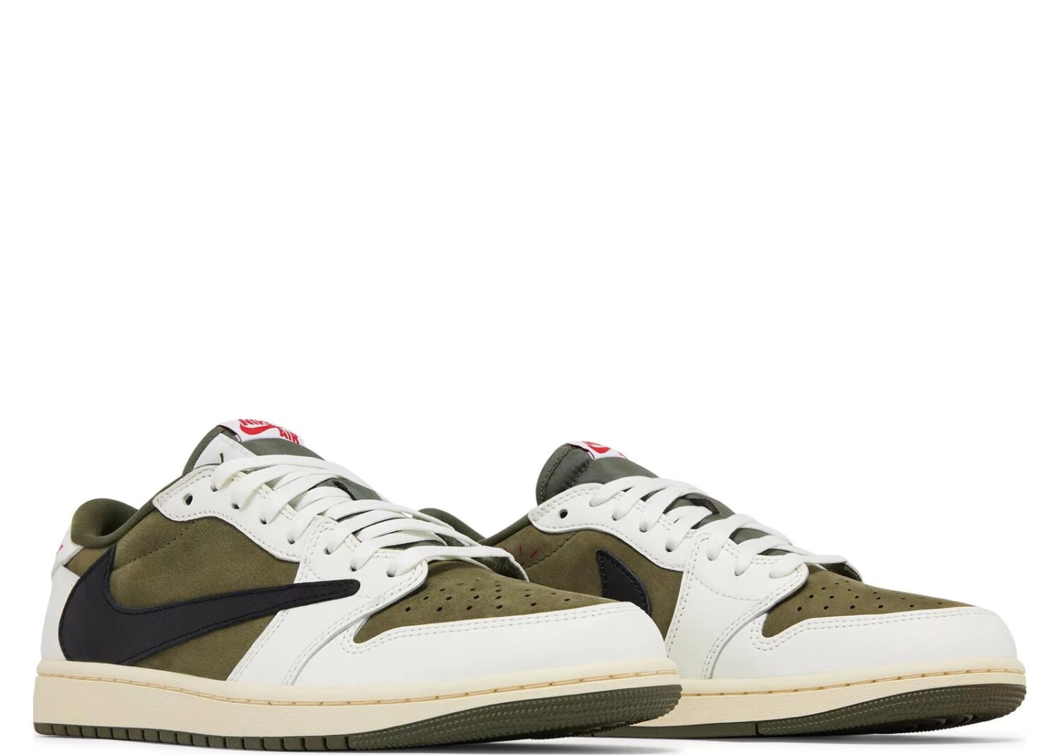 nike air jordan 1 retro low og sp travis scott medium olive