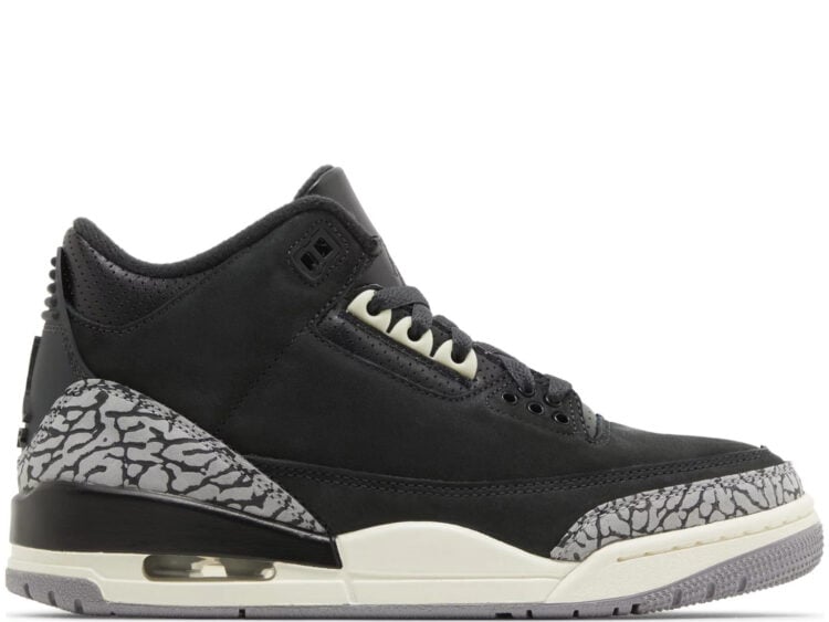 nike air jordan 3 retro off noir (w)