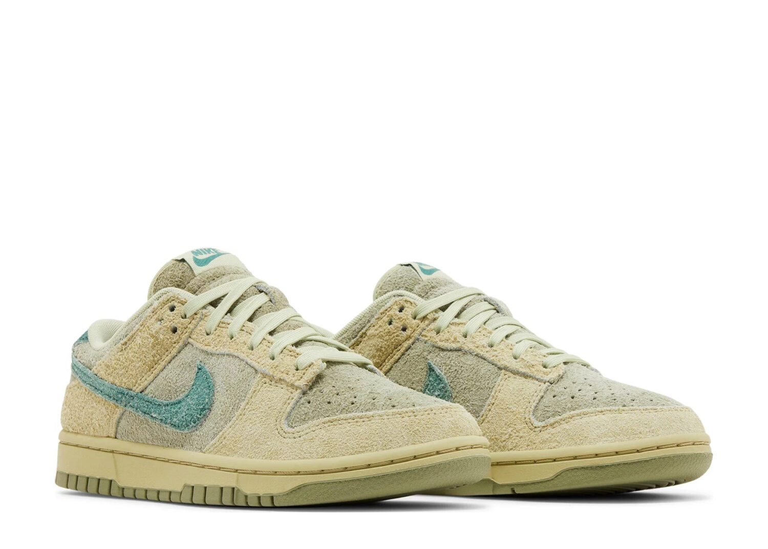 nike dunk low olive aura (w)5