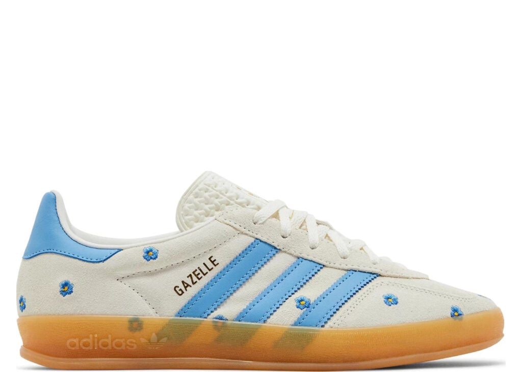 adidas gazelle indoor light blue floral (w) if4491