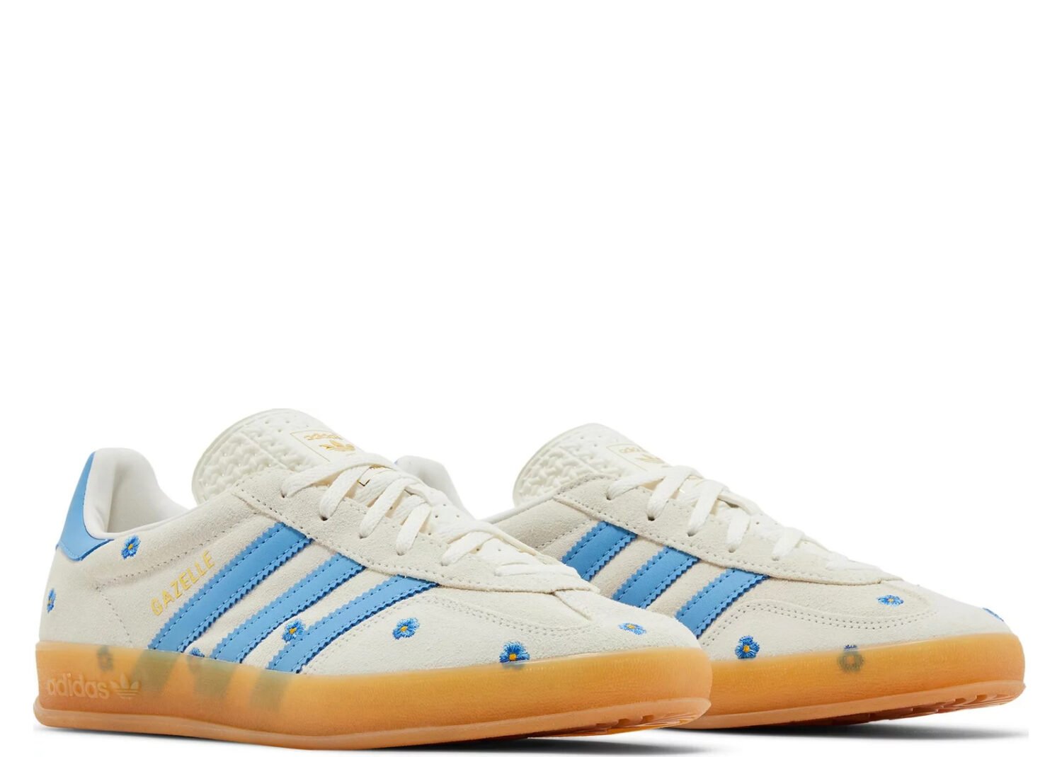 adidas gazelle indoor light blue floral (w) if4491 5