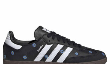 adidas Samba Light Blue Floral Core Black (W)