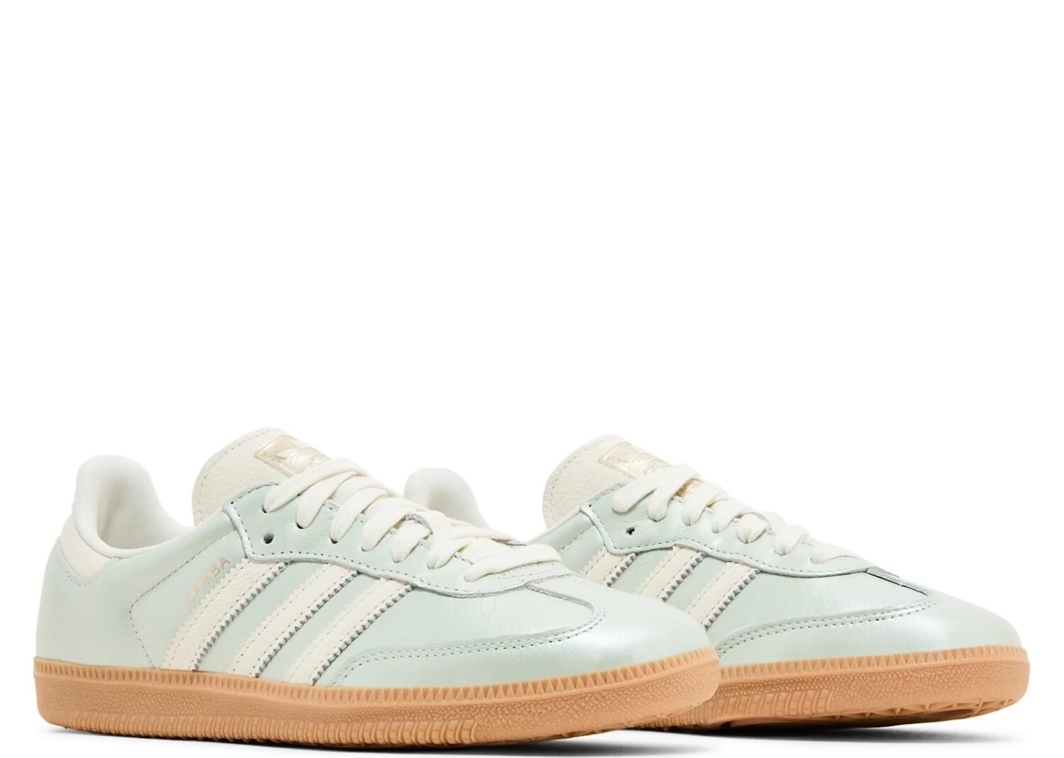 adidas samba og linen green metallic (w) 5