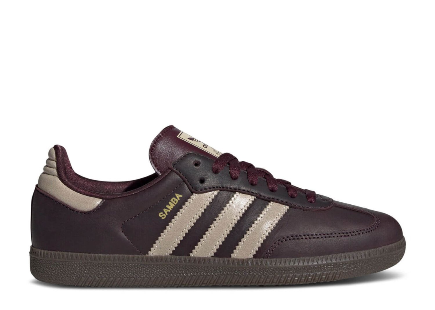 adidas samba og maroon crystal sand (w)