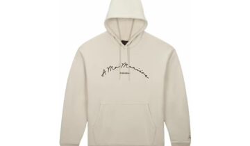 Jordan x A Ma Maniére Fleece Hoodie Light Brown