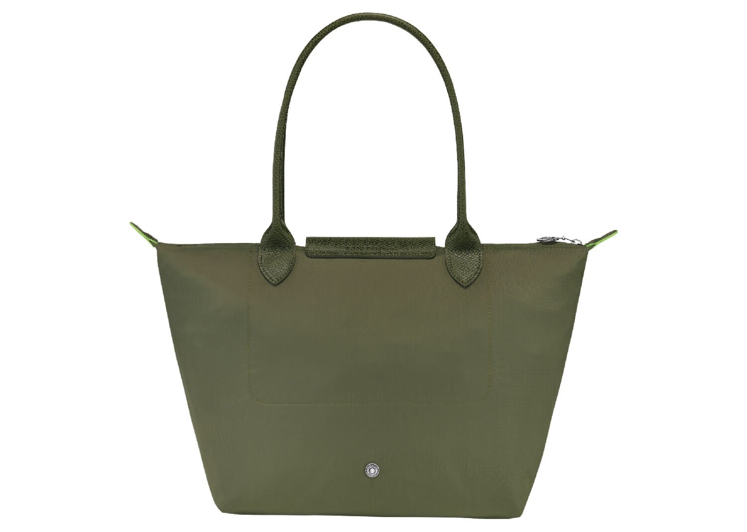 longchamp le pliage green medium tote bag forest4