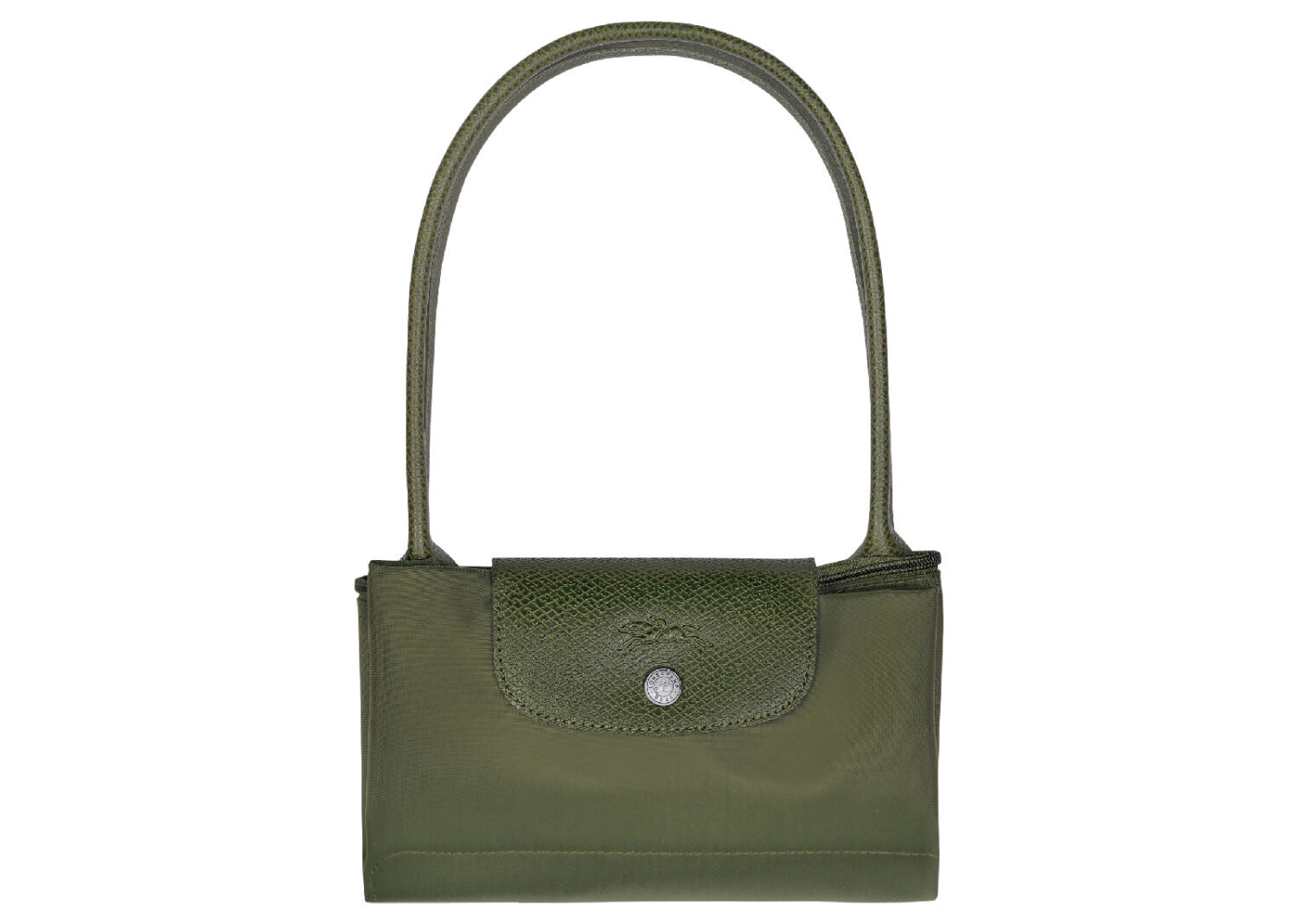 longchamp le pliage green medium tote bag forest6