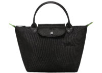 longchamp le pliage green small handbag black