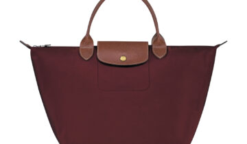 Longchamp Le Pliage Original Medium Handbag Burgundy