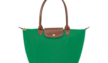 Longchamp Le Pliage Original Medium Tote Bag Green