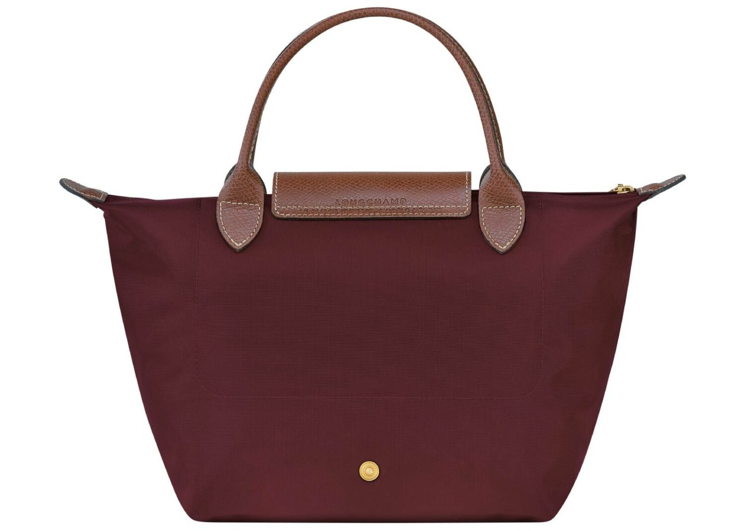 longchamp le pliage original small handbag burgundy 4