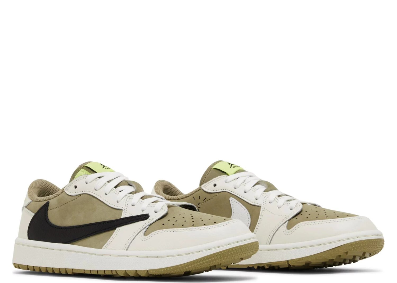 nike air jordan 1 retro low golf travis scott neutral olive4