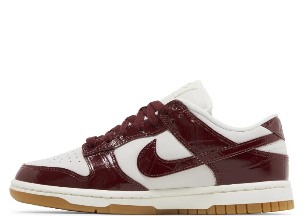 Nike Dunk Low LX Dark Team Red Croc (W) - FJ2260-004 | Sneaker Baker
