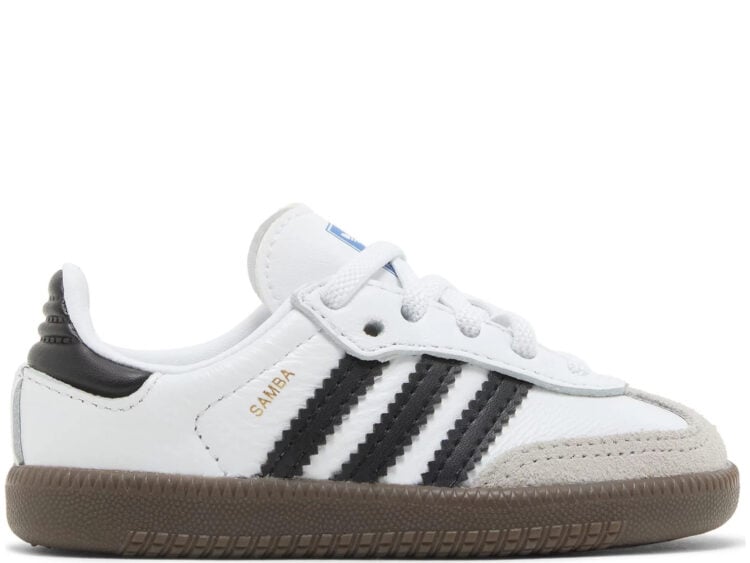 adidas samba og cloud white core black gum (td)