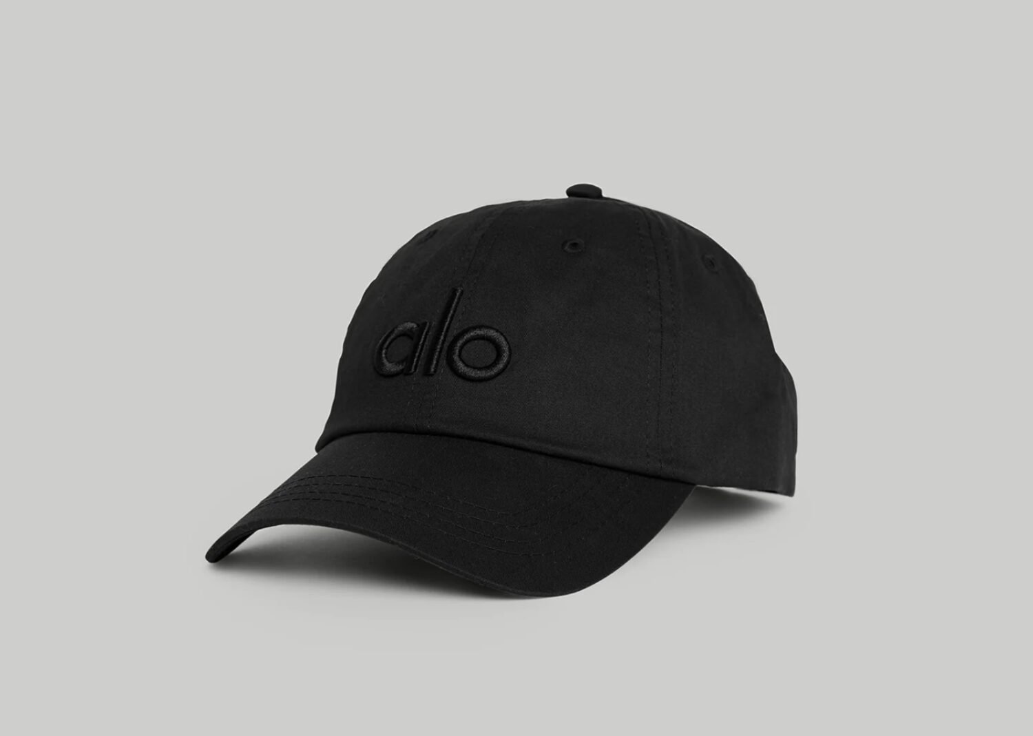 alo yoga off duty cap black black