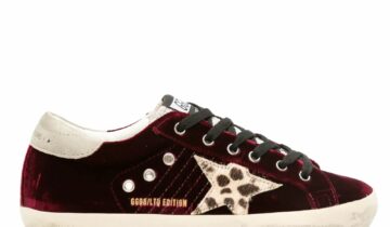 Golden Goose Super-Star Ruby Red Velvet (W)