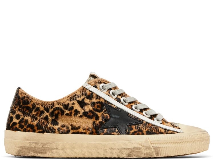 golden goose v star leopard