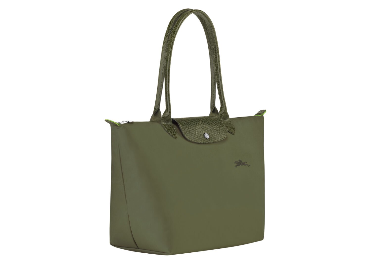 longchamp le pliage green large tote bag forest 4