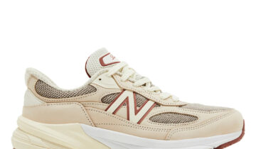 New Balance 990v6 MiUSA Loro Piana Raw Cashew