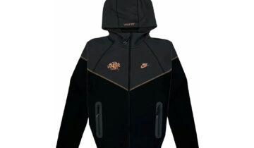 Nike Sportswear Tech Fleece x Central Cee Full Zip Hoodie Black