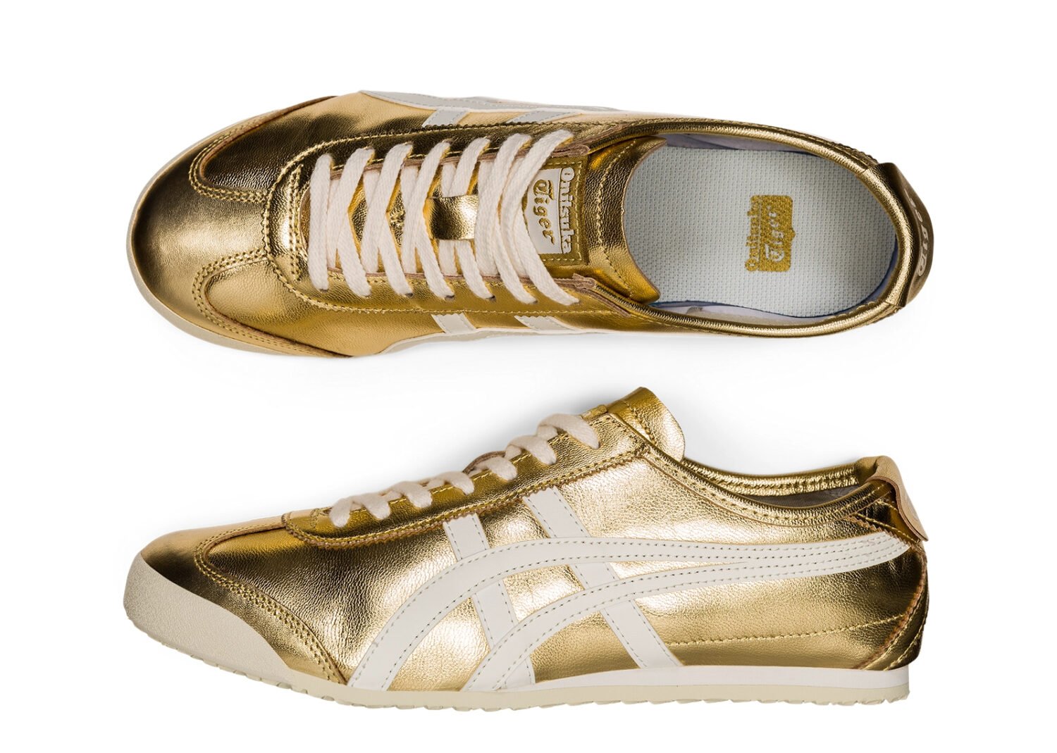 Onitsuka Tiger Mexico 66 Gold White