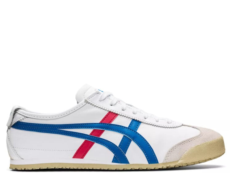 onitsuka tiger mexico 66 white blue red