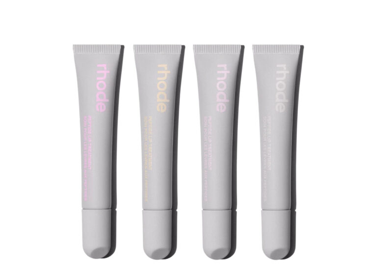 rhode peptide lip treatments all four scents together