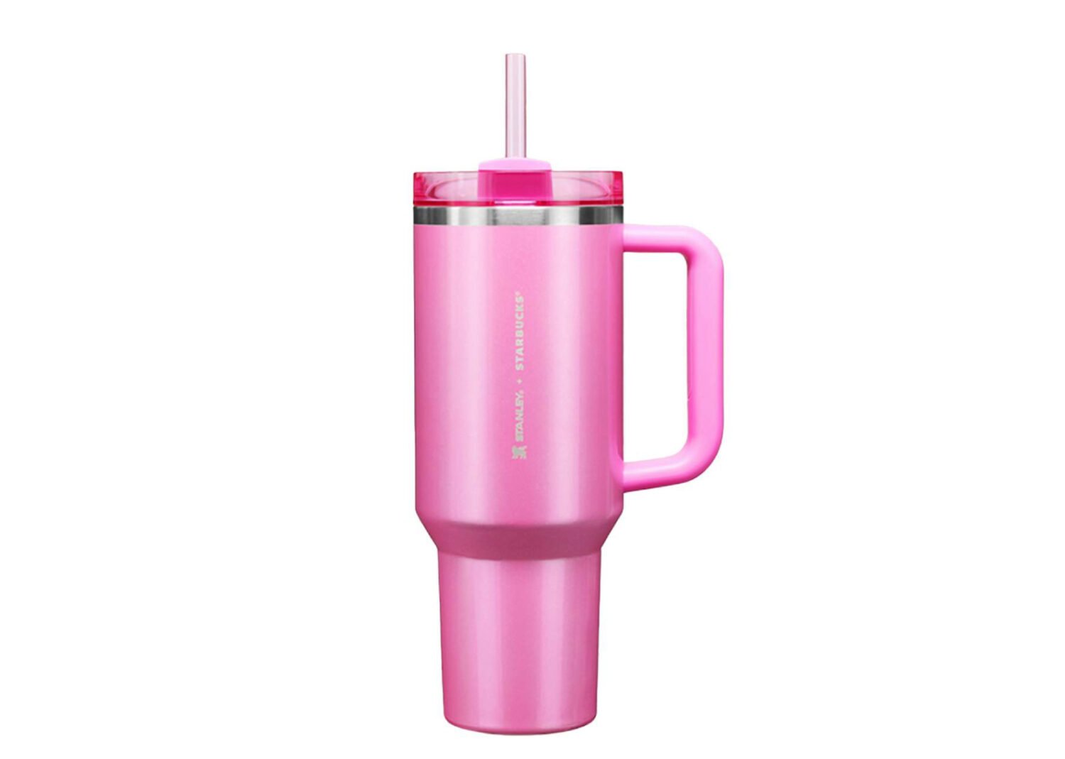 Stanley x Starbucks (Target Exclusive) Quencher 40oz Tumbler Winter Pink (2024)