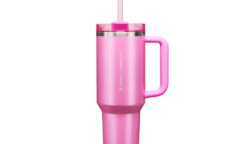 Stanley x Starbucks (Target Exclusive) Quencher 40oz Tumbler Winter Pink (2024)