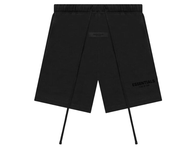 fear of god essentials sweatshort stretch limo