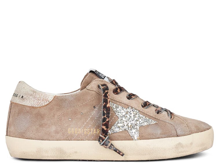 golden goose super star taupe platinum white ecru