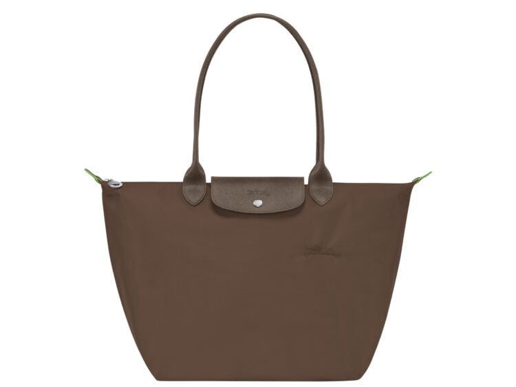 longchamp le pliage green large tote bag terra