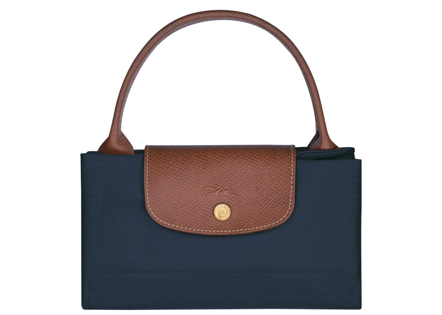 longchamp le pliage original medium handbag navy