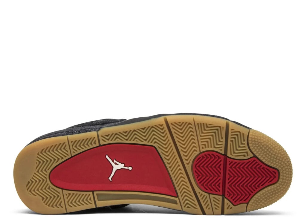 Nike Air Jordan 4 Retro Levis Black (Levis Tag) - AO2571-001