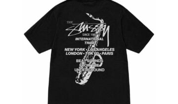 Stussy Beat Sounds Pigment Dyed Tee Black