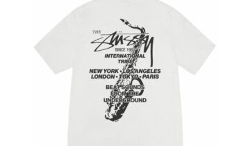 Stussy Beat Sounds Pigment Dyed Tee Natural