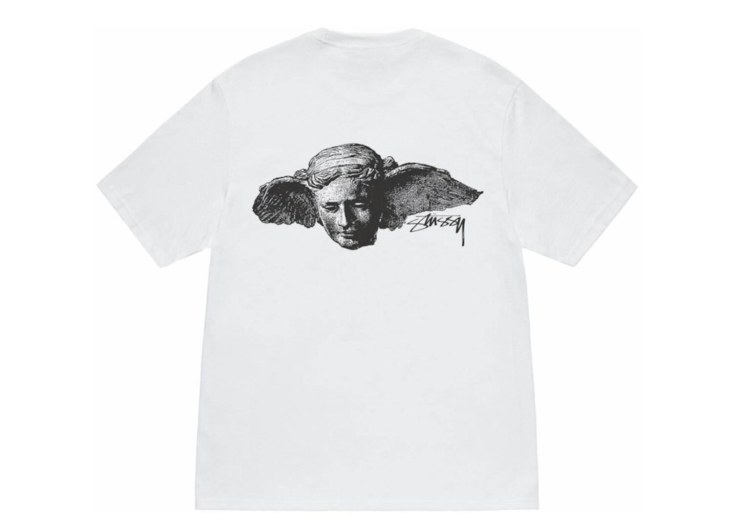 stussy hypnos tee white