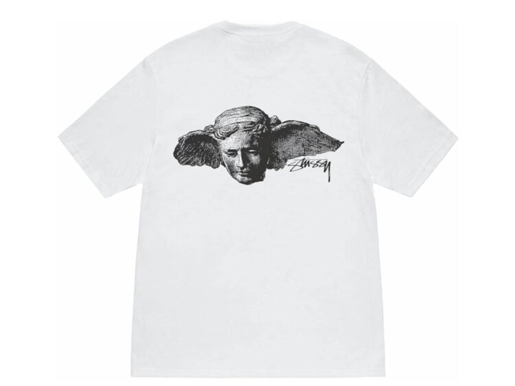 stussy hypnos tee white