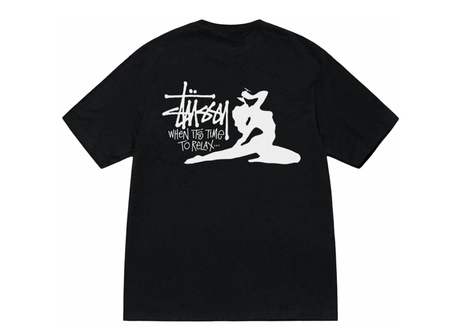 Stussy Relax Tee Black