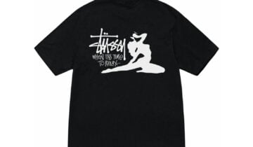 Stussy Relax Tee Black