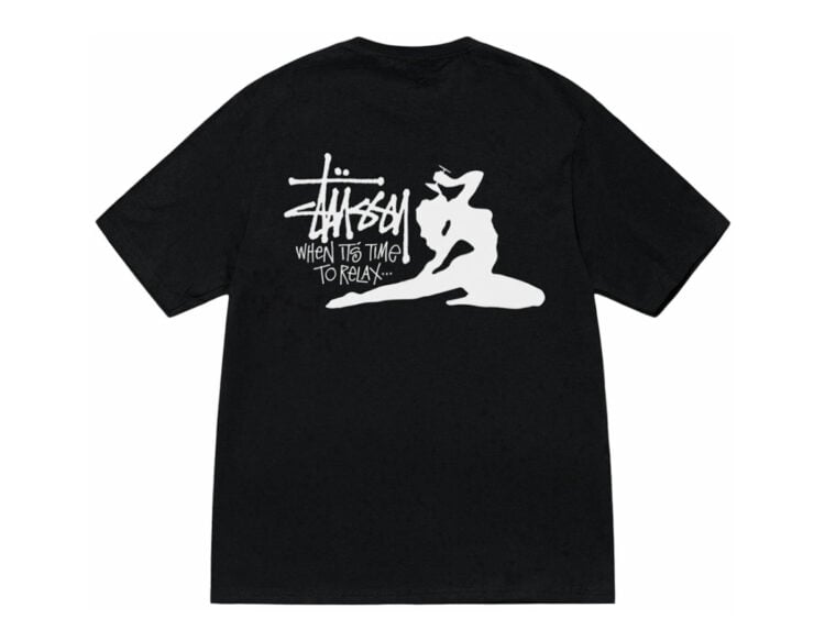 Stussy Relax Tee Black