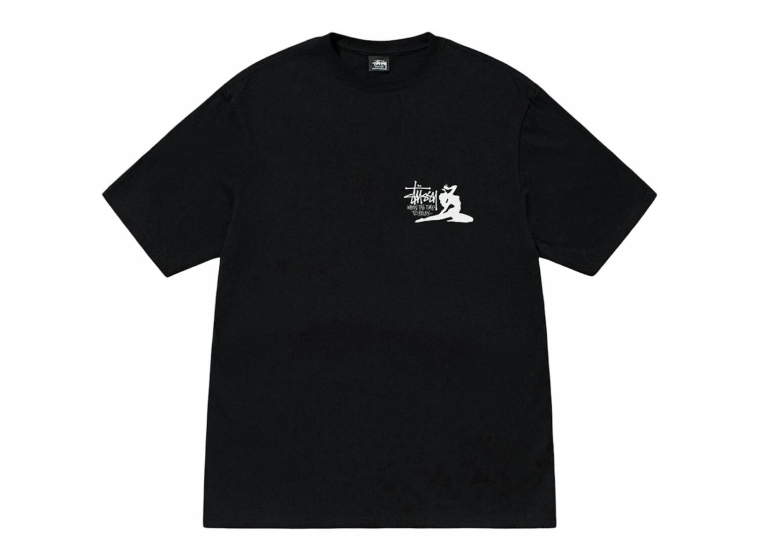 Stussy Relax Tee Black